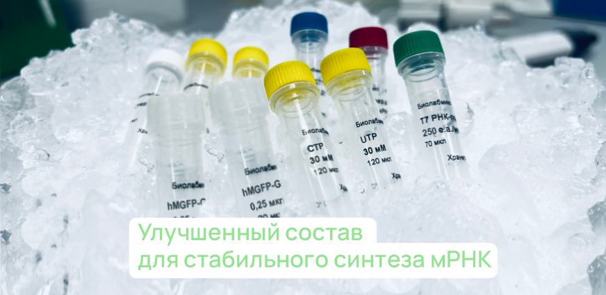 Набор для синтеза мРНК <span style="font-style: italic;">in vitro</i> Набор для синтеза мРНК <span style="font-style: italic;">in vitro</i>